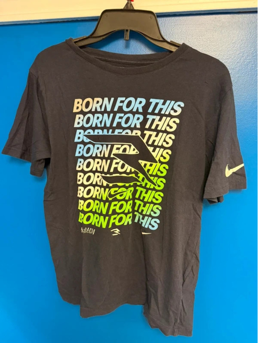Nike Kylian Mbappe "Born For This" Graphic T-Shirt Boys XL
